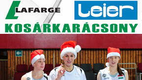 Vasárnap ingyenes LAFARGE-LEIER Kosárkarácsony a sportcsarnokban!