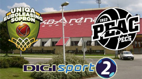 UNIQA Euroleasing Sopron - PEAC-Pécs a DIGISPORT2 csatornán!